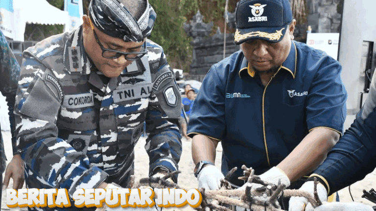 Kolaborasi dengan TNI AL, ASABRI Lestarikan Terumbu Karang di Bali